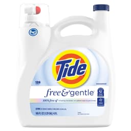 Tide Free & Gentle Laundry Detergent Liquid, 166 fl oz, 126 Loads - Thumbnail 13