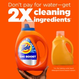 Tide Laundry Detergent Liquid with Ultra Oxi Boost, Advanced Stain Remover, 30 fl oz, 21 Loads - Thumbnail 6