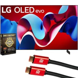 LG 65 in C4 Series 4K OLED evo Smart TV with 2 Year Extended Warranty, OLED65C4PUA, New - Thumbnail 3