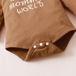 PatPat Newborn Baby Girls Cotton Clothes Long Sleeve Romper Jumpsuit Pants Outfit Set, 3-6 Months - Thumbnail 10