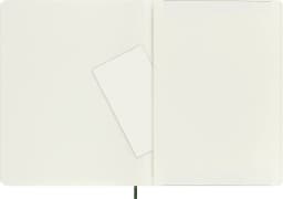 Moleskine Notebook, Extra Large, Plain, Myrtle Green, Soft Cover (7.5 x 9.75) (Books) - Thumbnail 3