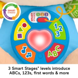 Fisher-Price Laugh & Learn Smart Stages Puppy Plush Musical Learning Toy for Baby & Toddler - Thumbnail 3