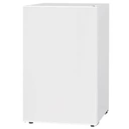 Resenkos 4.5 Cu.Ft Mini Fridge, Single Door Refrigerator with Freezer, Wheels, Adjustable Thermostat, Reversible Door, White - Thumbnail 1