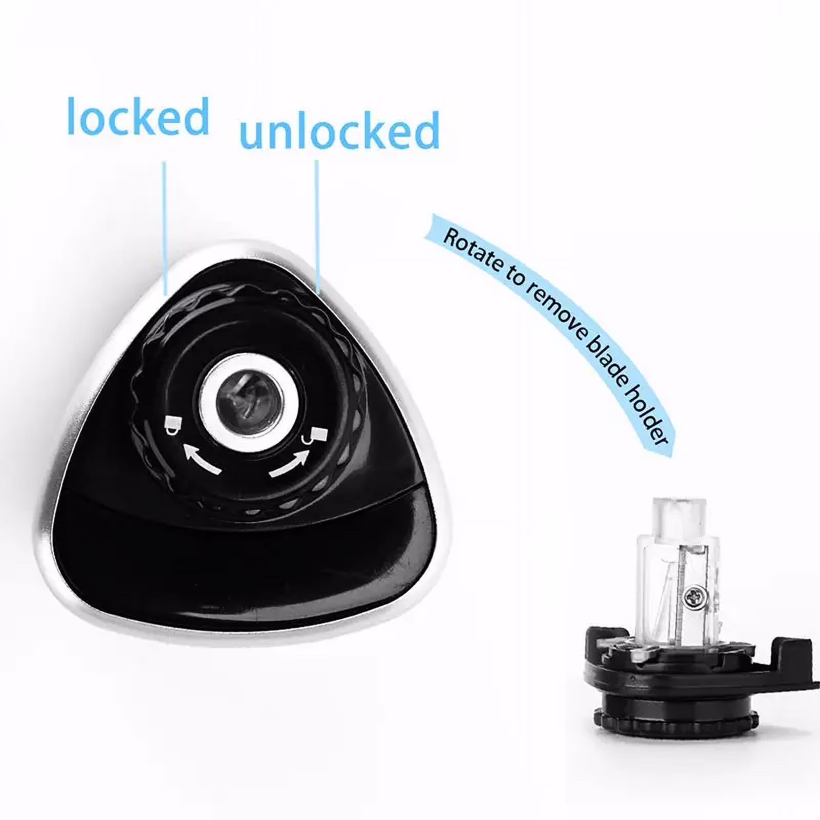 Electric Pencil Sharpener - Automatic, Desktop Office Stationery Tool with Precision Sharpening - Thumbnail 6
