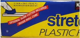 KS Stretch-Tite Plastic Wrap - 11 7/8 x 750 Square Feet - Thumbnail 1