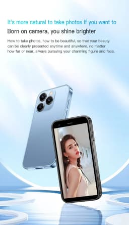 SOYES XS15 Android 8.1 2GB RAM 16GB ROM Ultra-thin 3 Inch Dual SIM Smart Phone, Blue - Thumbnail 18
