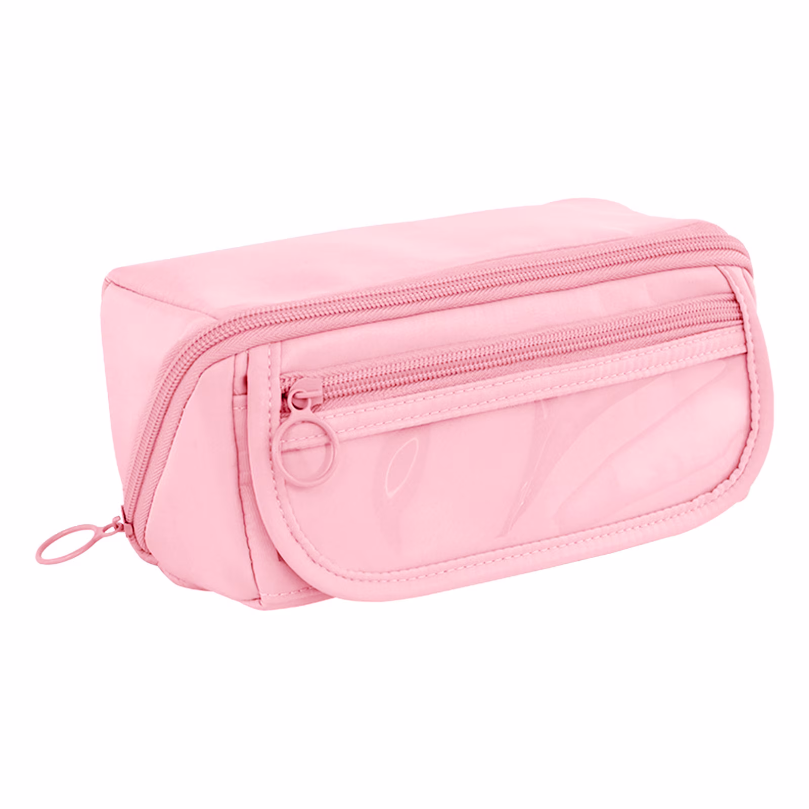Pencil Case Large Capacity Pencil Pouch for Organisation Zipper Pencil Bag Back to School Supplies - Black - Thumbnail 2