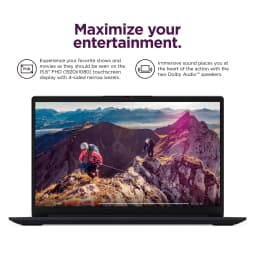 Lenovo Professional Laptop 15.6 inch FHD Touchscreen, 13th gen Intel Core i5, 16GB RAM, 1TB PCIe SSD - Thumbnail 3