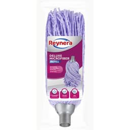 Reynera Microfiber Screw-in Strip Mop Head Refill, Lavender, 1 Count - Thumbnail 1