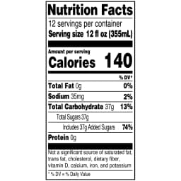 Great Value Ginger Ale Soda Pop, 12 fl oz, 12 Pack Cans - Thumbnail 3