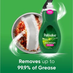(6 pack) Palmolive Ultra Strength Liquid Dish Soap, Cuts Grease and Grime, No Soaking Needed, 42 fl oz Bottle - Thumbnail 3