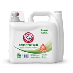 ARM & HAMMER Sensitive Skin Free & Clear Liquid Laundry Detergent Soap, 170 fl oz, 170 Loads - Thumbnail 13