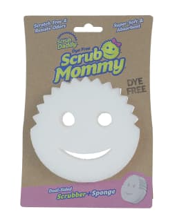 Scrub Daddy Scrub Mommy Dual-Sided Sponge Dye Free - Scratch-Free, Odor Resistant - 1ct - Thumbnail 1