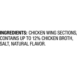 Great Value All Natural Chicken Wing Sections, 4 lb (Frozen) - Thumbnail 6