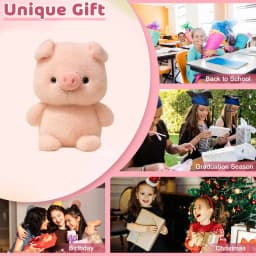 ToysYGift Pig Stuffed Toy, Stuffed Pig Plushie Toys, Birthday Christmas Valentine's Day Gifts - Thumbnail 7