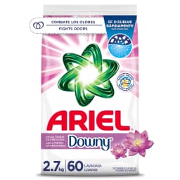Ariel Laundry Detergent Powder with a Touch of Downy Freshness, 2.7 kg, 60 Loads - Thumbnail 1