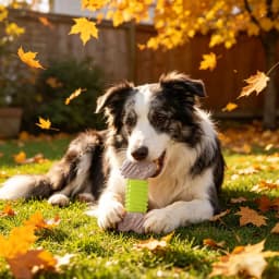 Tough Dog Toys for Aggressive Chewers: Peanut Butter Flavored Long Lasting Dog Bones for Large Dogs, Heavy Duty Nylon & Rubber Dog Chew Toys to Keep - Thumbnail 7