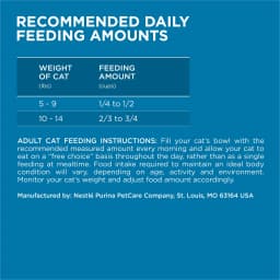 Purina ONE High Protein, Natural Senior Dry Cat Food, Indoor Advantage Senior+, 7 lb Bag - Thumbnail 9