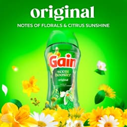 Gain Laundry Scent Beads, Fireworks In-Wash Scent Booster, Original Scent, 24 oz - Thumbnail 5