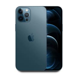 Restored New In Box Apple iPhone 12 Pro Max 128GB Pacific Blue (CDMA+GSM) Factory Unlocked. - Thumbnail 1
