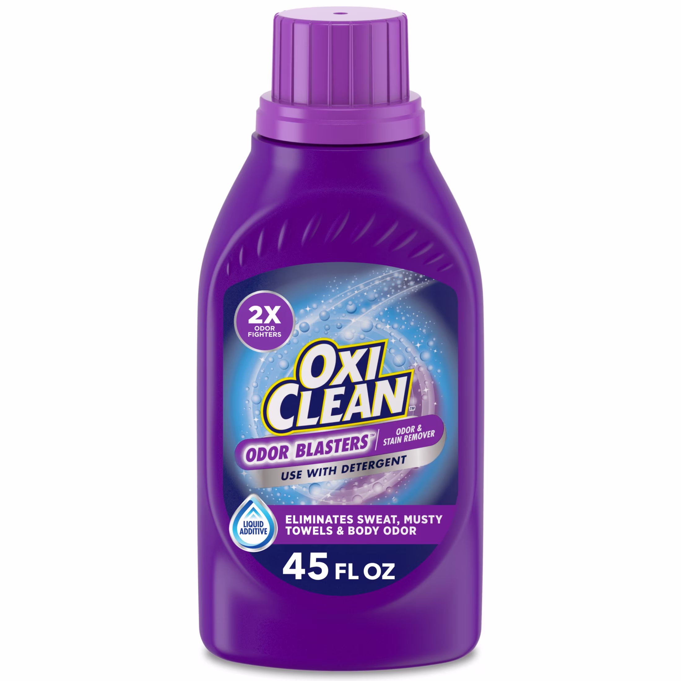 OxiClean Odor Blasters Odor and Stain Remover Liquid Laundry Additive, 45 fl oz - Thumbnail 1