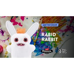 Fuggler Baby Fuggs 3.5 inch (Rabid Rabbit) Soft Plush, Ugly Monster Stuffed Animal Toy by ZURU - Thumbnail 6