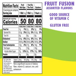 Fruit Roll-Ups, Fruit by the Foot, Gushers Gluten Free Fruit Flavored Snacks (16 Pouches) - Thumbnail 5