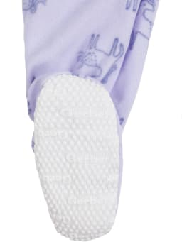 Gerber Baby and Toddler Neutral Microfleece 2-Way Zipper Blanket Sleeper Pajamas, 2-Pack, Sizes 0/3 Months - 5T - Thumbnail 6