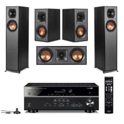 Klipsch 5.0 Home Theater Systems, MDF Black, 36 lbs - Thumbnail 5