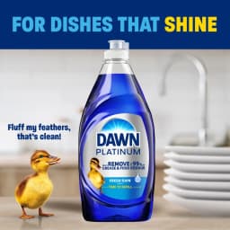 Dawn Platinum Dish Soap, Dishwashing Soap, Fresh Rain, 30 fl oz - Thumbnail 9