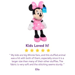 Disney Minnie Mouse 19-inch Plush Stuffed Animal, Kids Toys for Ages 2 up - Thumbnail 3