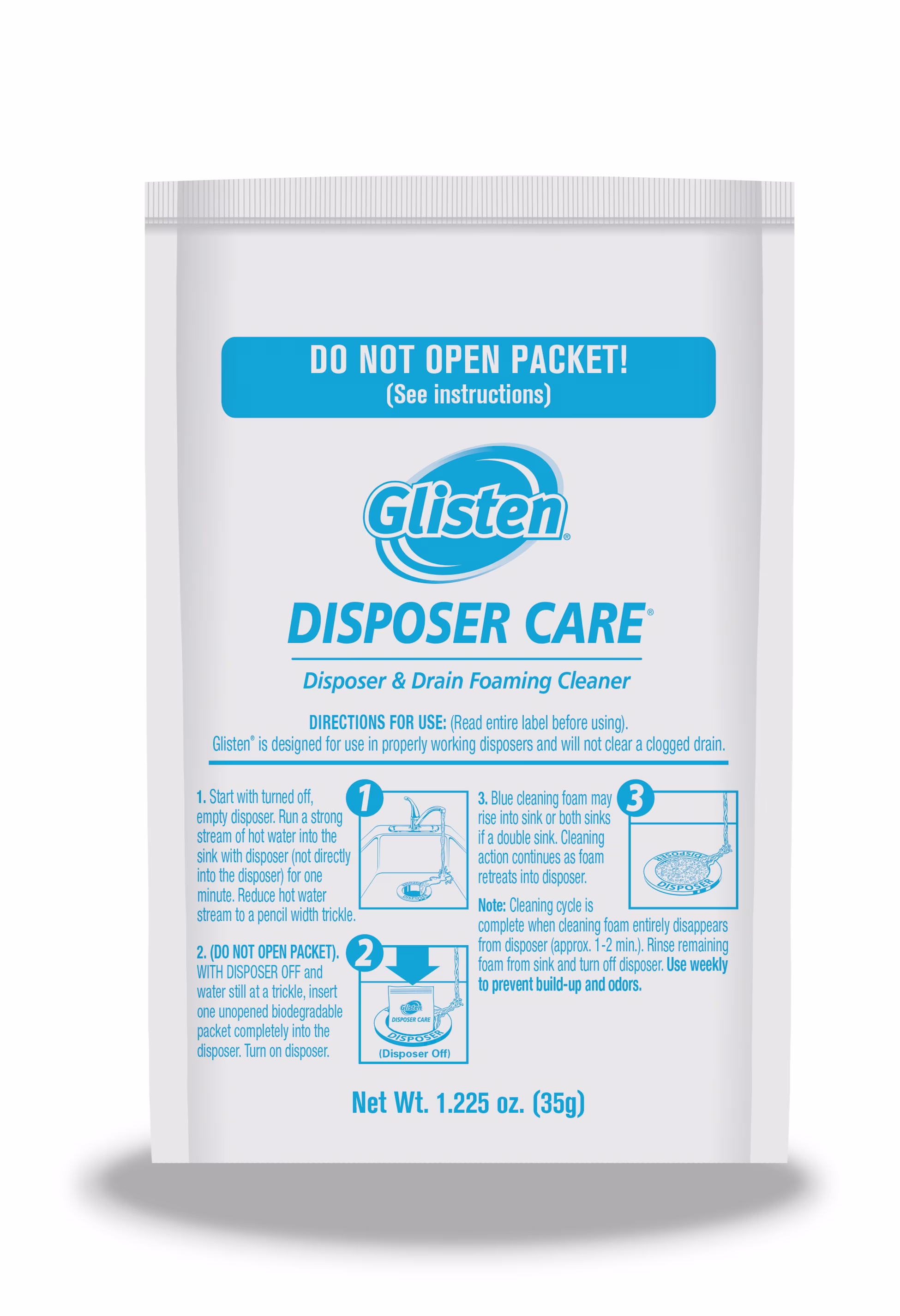 Glisten Dishwasher Magic Machine Cleaner and Disinfectant 2-Pack, Dishwasher Detergent Booster and Garbage Disposer Foaming Cleaner Pack - Thumbnail 9