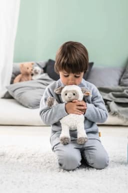 Steiff Lita Lamb, 12", white - Thumbnail 3
