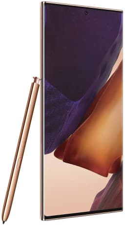 Samsung Galaxy Note20 Ultra 5G N986U 128GB GSM/CDMA Unlocked Android Smartphone - Mystic Bronze - Thumbnail 3