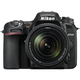Nikon D7500 DSLR Camera w/ AF-S DX NIKKOR 18-140mm f/3.5-5.6G ED VR And 420-800mm f/8 Super HD Telephoto Lens + 128GB Memory + Extra Battery + Camera - Thumbnail 3