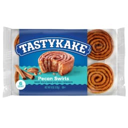 Tastykake Pecan Swirls, 6 Cinnamon and Pecan Baked Pastry Rolls, Cinnamon Rolls - Thumbnail 1