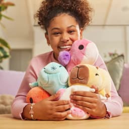 Hug a Lumps Lenny the Lobster by ZURU - Small 1.65lbs Cuddly Weighted Plush Toy for All Ages - Thumbnail 7