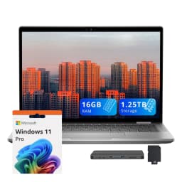 Dell Latitude 7450 Ultra Lightweight 14" FHD+ Business Laptop, Intel Ultra 7 165H, Intel Xe LPG Graphics, 16GB RAM - Thumbnail 1