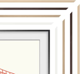 Samsung VGSCFA85BWBZA Customizable Bezel for the 2021 85" The Frame TV (Modern Brown) - Thumbnail 5