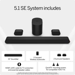 VIZIO 5.1 Soundbar SE with Dolby Atmos and DTS:X (SV510X-0806) - Thumbnail 3