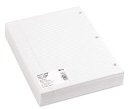 Filler Paper 600 Sheets (6pks of 100) - College Ruled (8.5in x 11in) - 3 Hole Punched for Ring Binders - Thumbnail 3