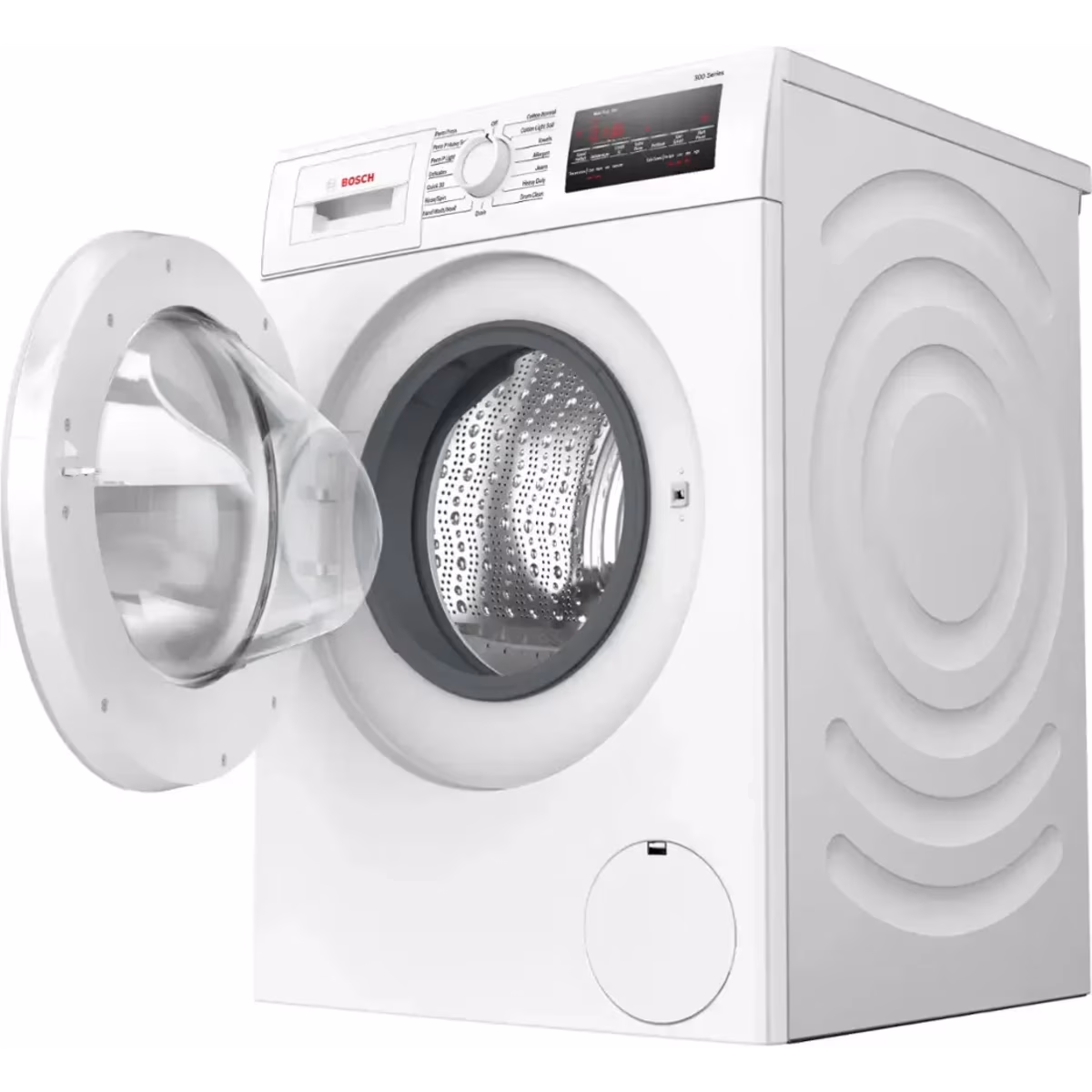 Bosch 24 Inch Front Load Washer with 2.2 cu. ft. Capacity in White WGA14400UC - Thumbnail 3