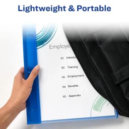 Avery Flexible Binder, 0.5 in. Ring, Blue (17670) - Thumbnail 6