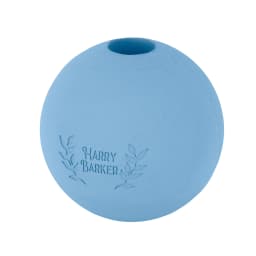 Harry Barker 3 Inch Durable All-Natural Rubber Dog Ball 4 Pack Set, Blue, Large - Thumbnail 1