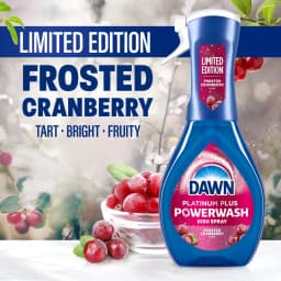 Dawn Powerwash Spray, Dish Soap, Dishwashing Liquid, Cranberry Scent, 1 Starter Kit, 16 fl oz - Thumbnail 5