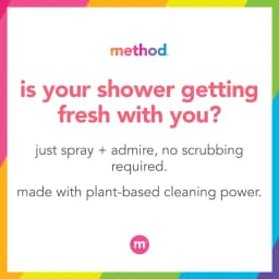 Method Daily Shower Spray Cleaner, Eucalyptus Mint, 28 fl oz - Thumbnail 3