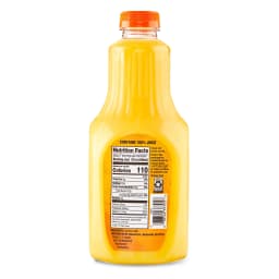 Great Value 100% Pasteurized Orange Juice, No Pulp, 52 fl oz - Thumbnail 5