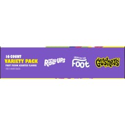 Fruit Roll-Ups, Fruit by the Foot, Gushers Gluten Free Fruit Flavored Snacks (16 Pouches) - Thumbnail 9