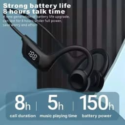 KLYNE - Bone Conduction Open-Ear Bluetooth Sport Headphones, Premium Wireless Over-Ear - Thumbnail 5