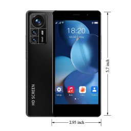 XEOVHV Unlocked 12 Pro Android Smartphone, Black - Thumbnail 3